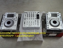 Pioneer DJ 2x Pioneer Cdj-2000Nxs2 & Djm-900Nxs2 + Hdj-2000 Mk2 DJ-Paket.
