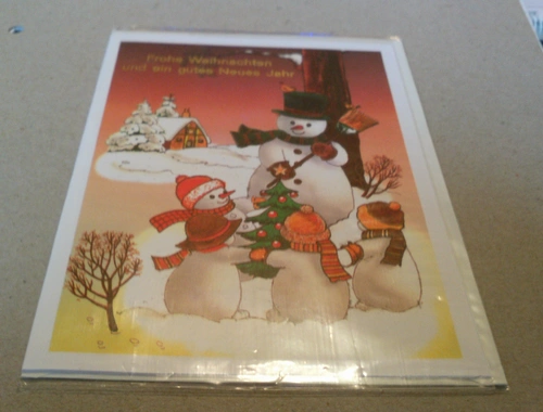 Postkarten Weihnachtsmotiv neu