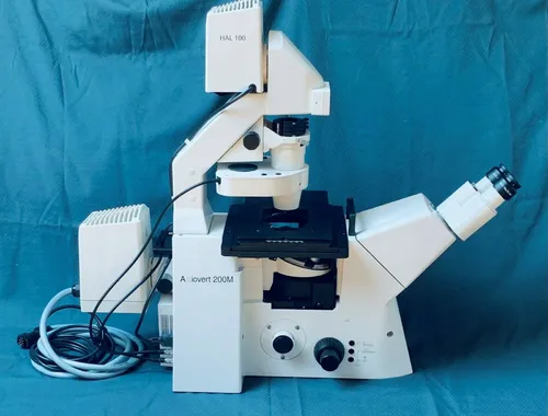 Inverses Fluoreszenz Mikroskop Axiovert 200M von Carl Zeiss