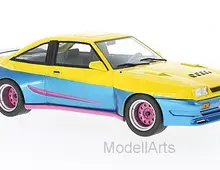 MCG - Opel Manta B Mattig, gelb/blau, 1991 - Modellauto 1:18
