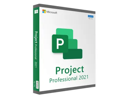 Microsoft Project 2021 Professional Vollversion + Lizenz Key Produktschlüssel