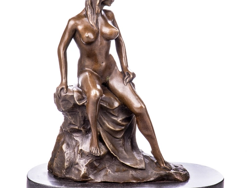 erotische Bronzefigur Weiblicher Akt -Neu 27cm Hoch