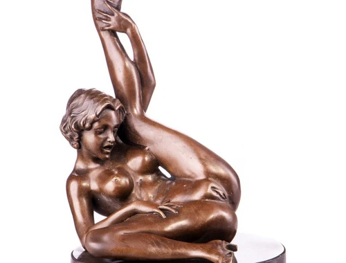 erotische Bronzefigur Weiblicher Akt -Neu 23cm Hoch