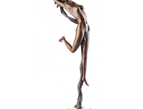 erotische Bronzefigur weiblicher Akt - Neu 47cm Hoch