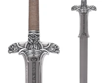 Lagerräumung: Conan Schwert Atlantean, silberfarben, Marto- Handgeschmiedet