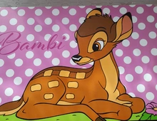 Bambi Tisch Sets 4 stk zu verkaufen