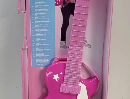 Simba My Music World Girls Rockgitarre Gitarre E-Gitarre Instrument Kinder (S)