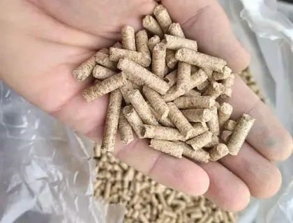 Holzpellets zum Verkauf für den industriellen und privaten Gebrauch.