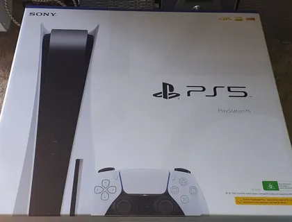 Neue schwarze Sony Playstion 5 - 825 GB