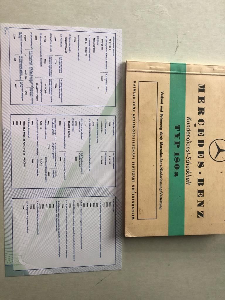 Oldtimer Mercedes Benz 180 Ponton