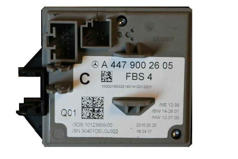 Mercedes Vito W447 Zündschloss EZS Reparatur Mercedes Vito W447 Zündschloss EZS Reparatur