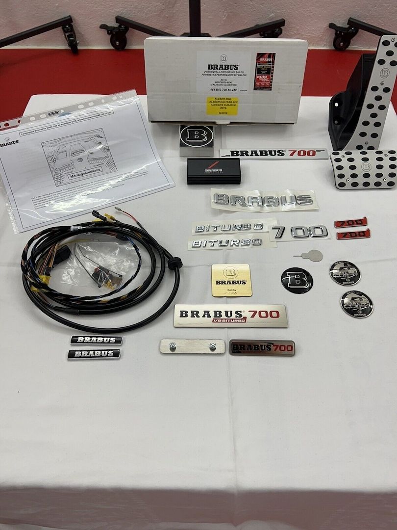 MERCEDES G 63 AMG W464 BRABUS POWERXTRA B-40 700 LEISTUNGSSTEIGERUNG WIE NEU