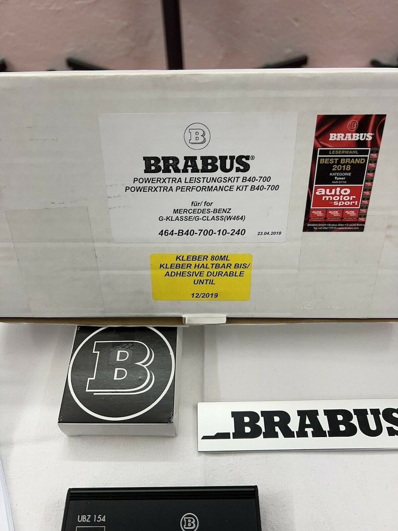 MERCEDES G 63 AMG W464 BRABUS POWERXTRA B-40 700 LEISTUNGSSTEIGERUNG WIE NEU