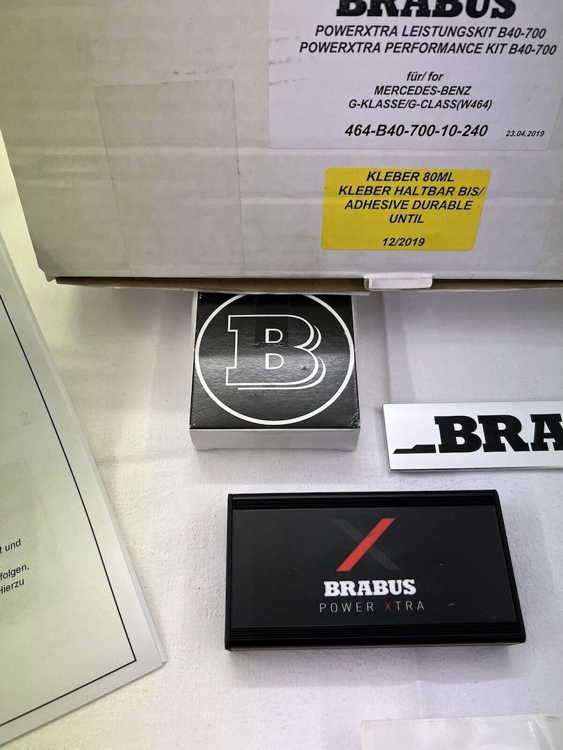 MERCEDES G 63 AMG W464 BRABUS POWERXTRA B-40 700 LEISTUNGSSTEIGERUNG WIE NEU