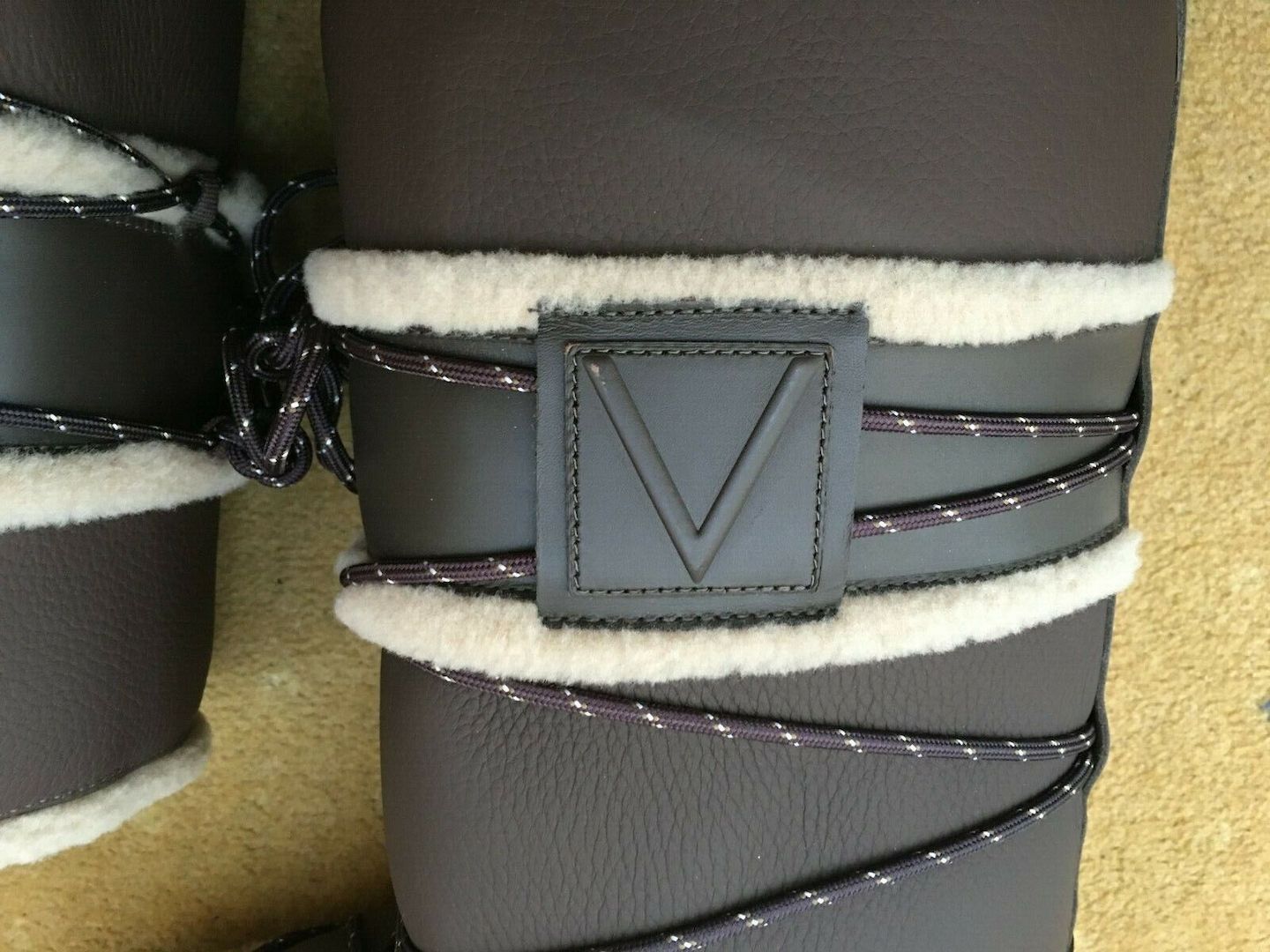 Louis Vuitton Schneestiefel Leder EU 41
