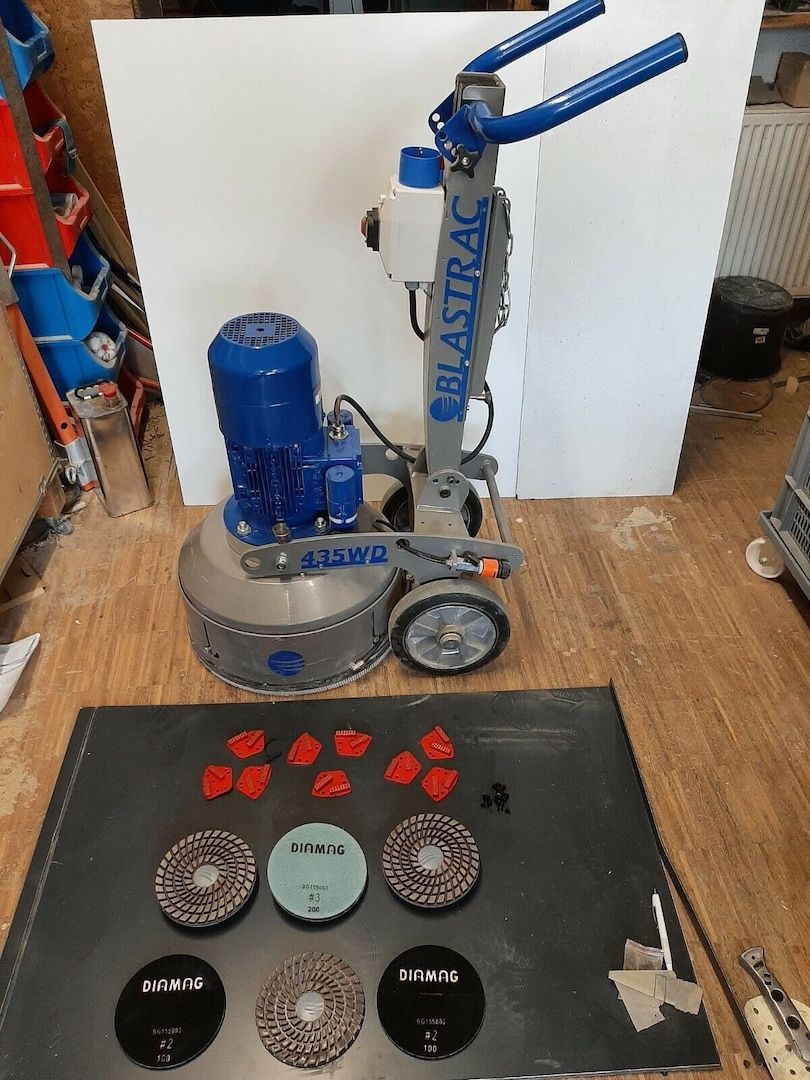 Blastrac bodenschleifmaschine BMG - 435 WD