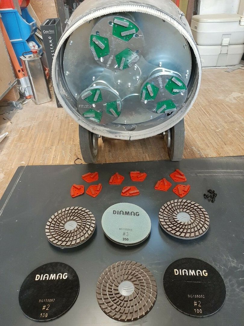 Blastrac bodenschleifmaschine BMG - 435 WD