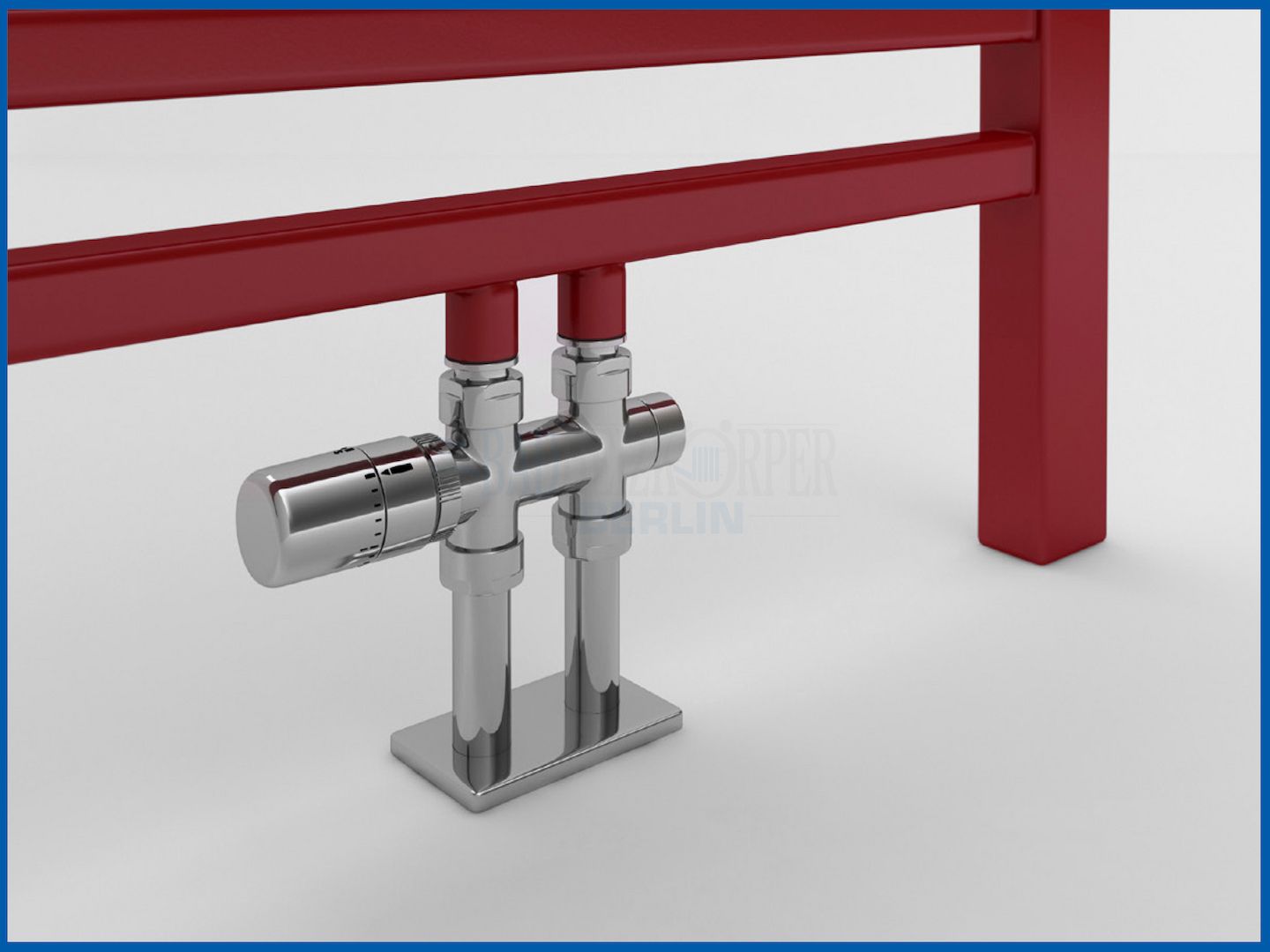 EXCELLENCE Set Thermostat Verbund Ventil Chrom Multiblock