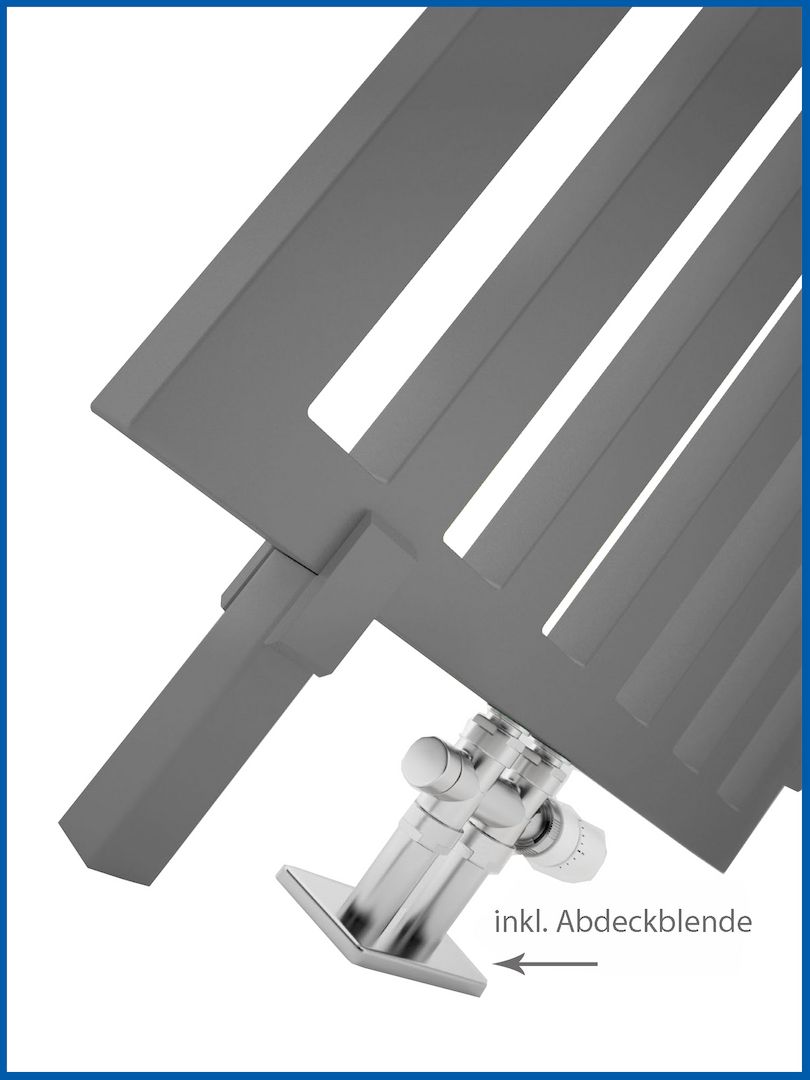 EXCELLENCE Set Thermostat Verbund Ventil Chrom Multiblock