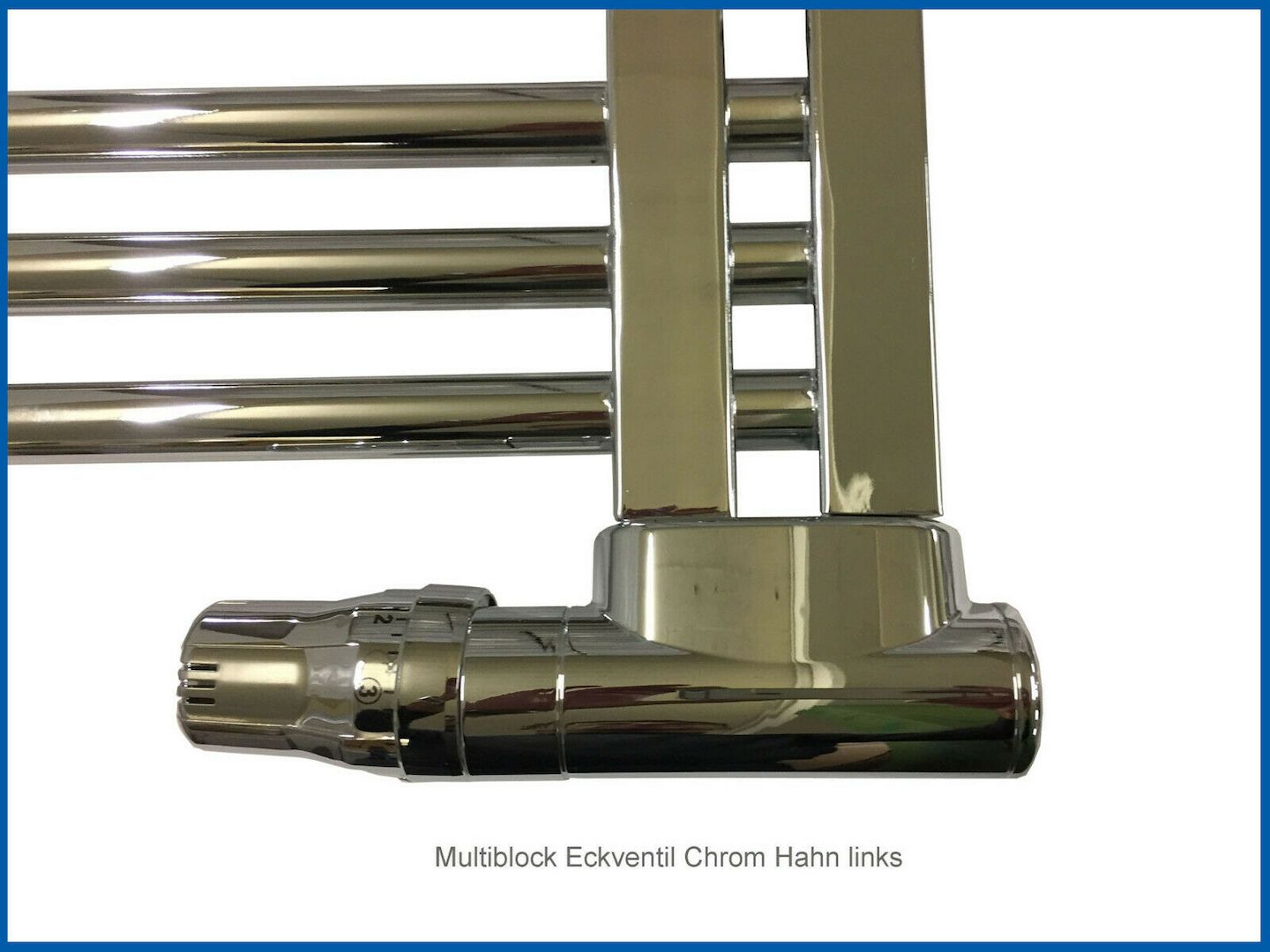 ALBA Multiblock Anschlussarmatur Set, Chrom oder Weiß Eck Ventil