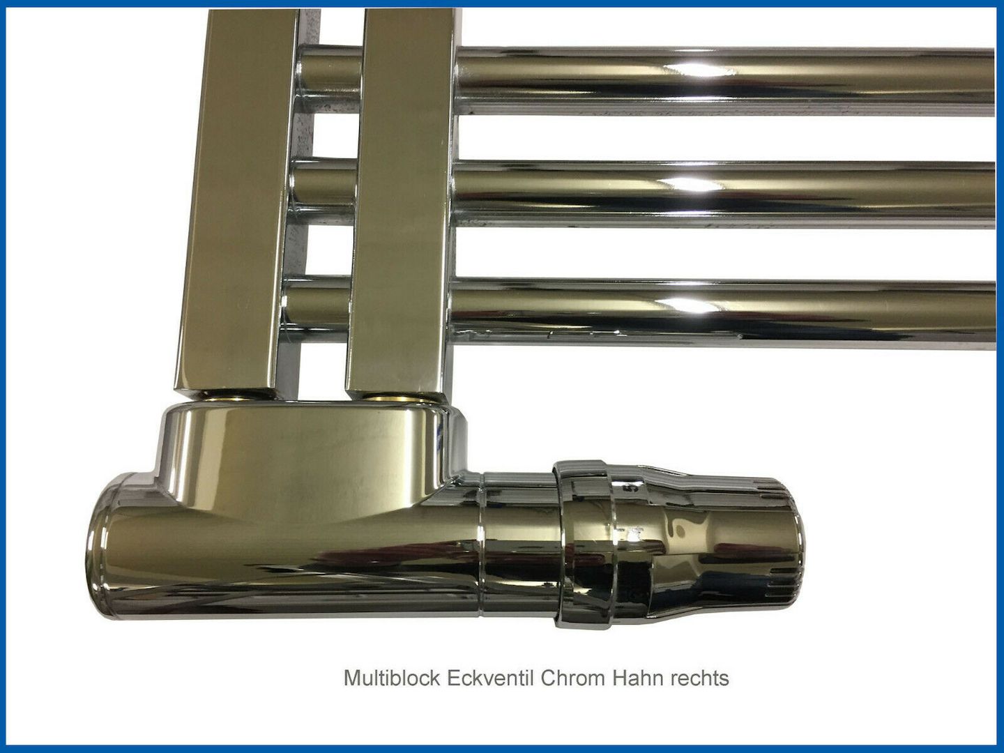 ALBA Multiblock Anschlussarmatur Set, Chrom oder Weiß Eck Ventil