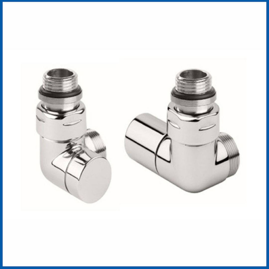 Satz Winkeleck-Regelventil & Winkeleck Ventil - Absperrventil