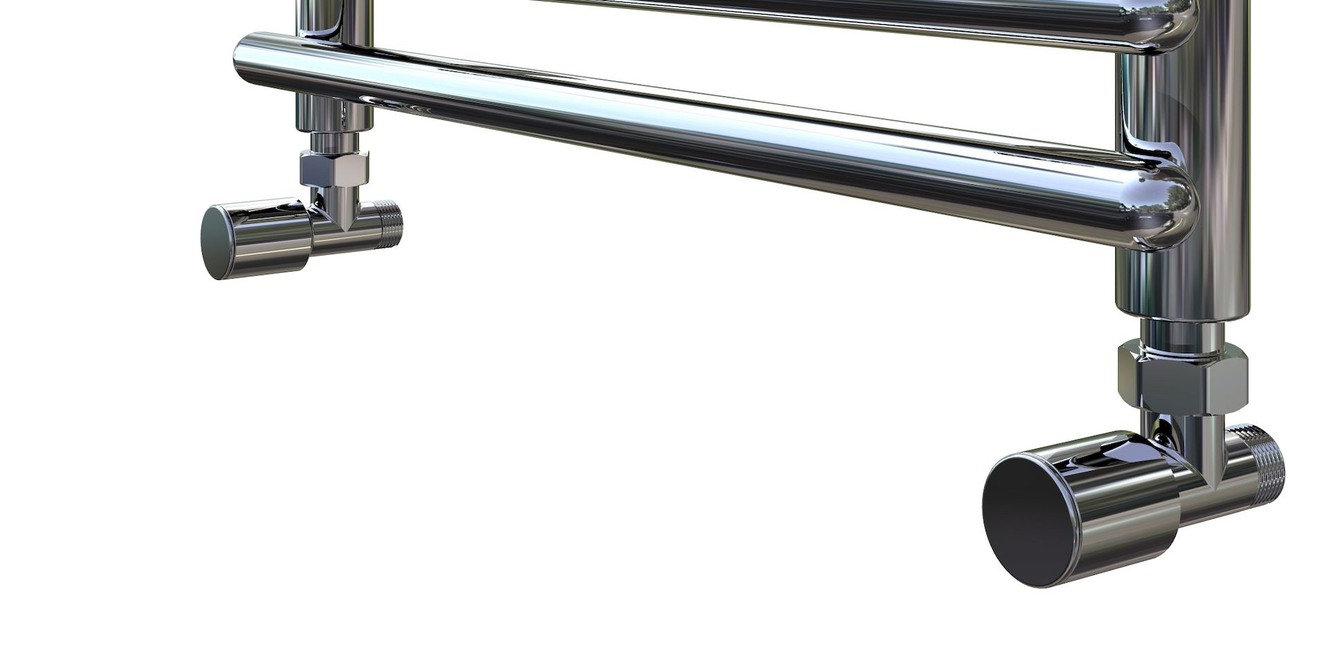 STANDARD Regelventil für Badheizkörper 2´er Pack Ventil