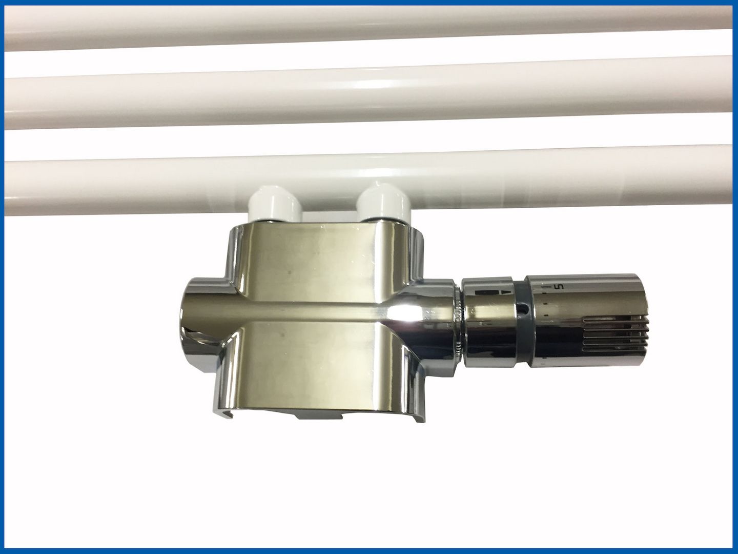 MILANO Multiblock Anschlussarmatur SET Chrom Messing Ventil