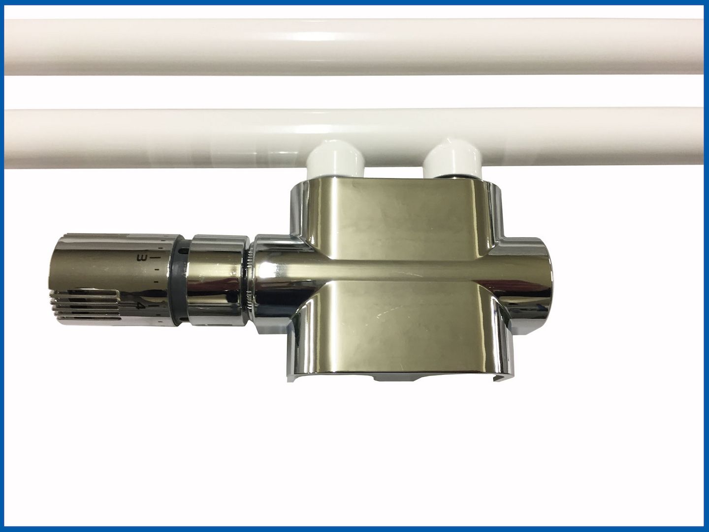 MILANO Multiblock Anschlussarmatur SET Chrom Messing Ventil