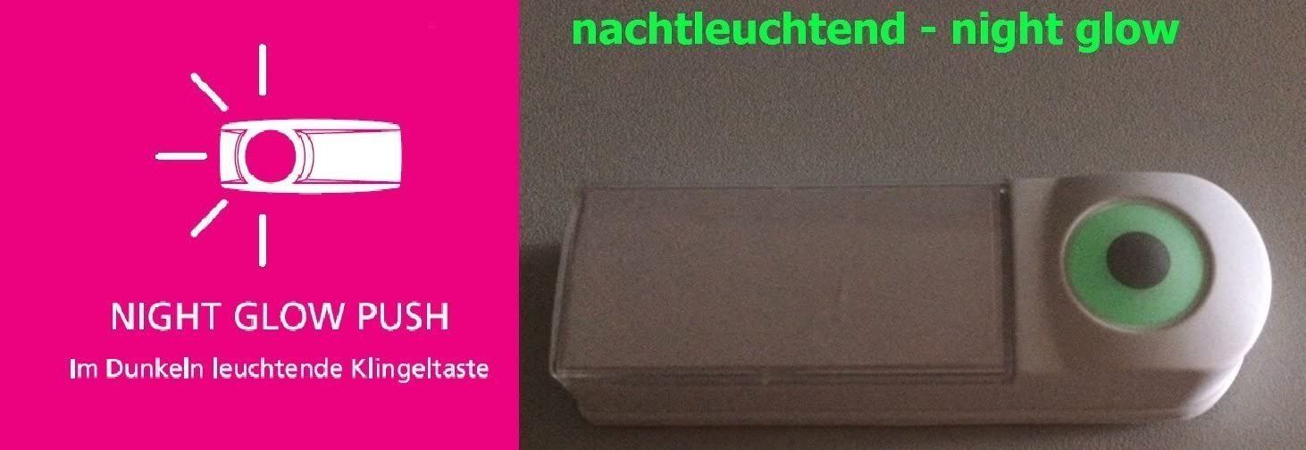 Byron - Kabellose Türklingel mit Blitzlicht bis 150 mtr.