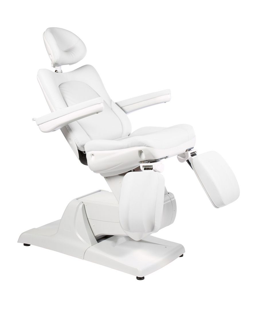 Eleganter Fusspflegestuhl vollelektrisch mit 3 Motoren schick