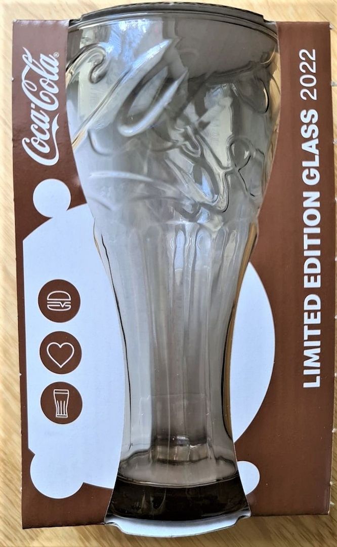 NEU ⭐ Mc Donalds 1 Glas in Bronze SCHWEIZ ❤️ Cola Limited Edition 2022