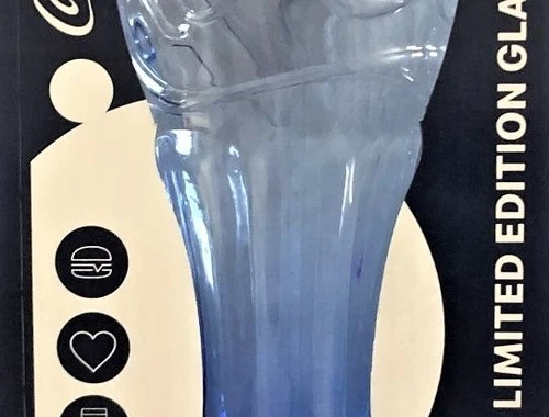 NEU ⭐ Mc Donalds 1 Glas in Blau SCHWEIZ ❤️ Cola Limited Edition 2022