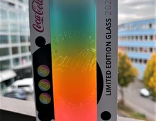 * NEU ⭐ McDonalds CocaCola Glas Regenbogen Rainbow ❤️ SCHWEIZ 2021