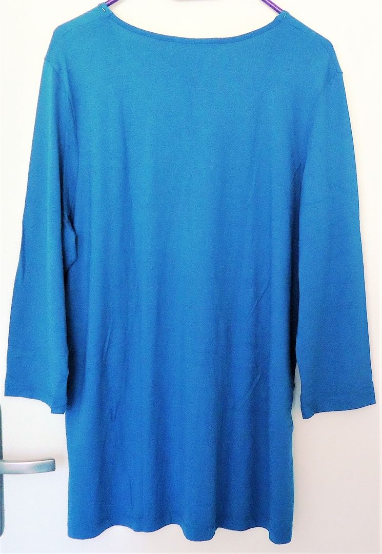 NEU-wertig ⭐ Gabriele Schaawe ❤️ EDEL Shirt Stäbchen Rocailles⭐ Grösse 48