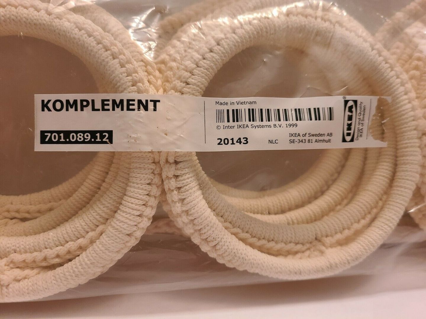 NEU ⭐ 1 IKEA Komplement Aufhänger Aufbewahrung 💕 Schals Gürtel usw