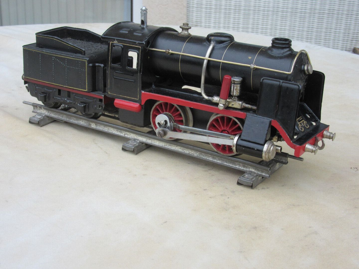 Märklin Spiritus-Dampflokomotive R 4910 m. 2 achs. Tender R 4919