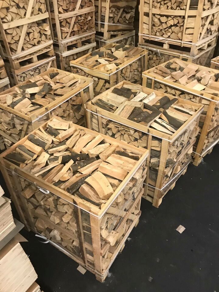 Brennholz Eiche, Buche, Esche, Hainbuche + kostenloser Versand