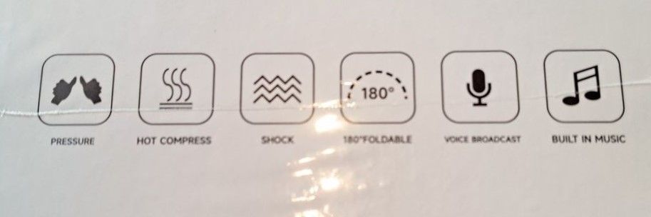 Eye Massage COZY AIRTECH - Elektrisches Augenmassagegerät in grau