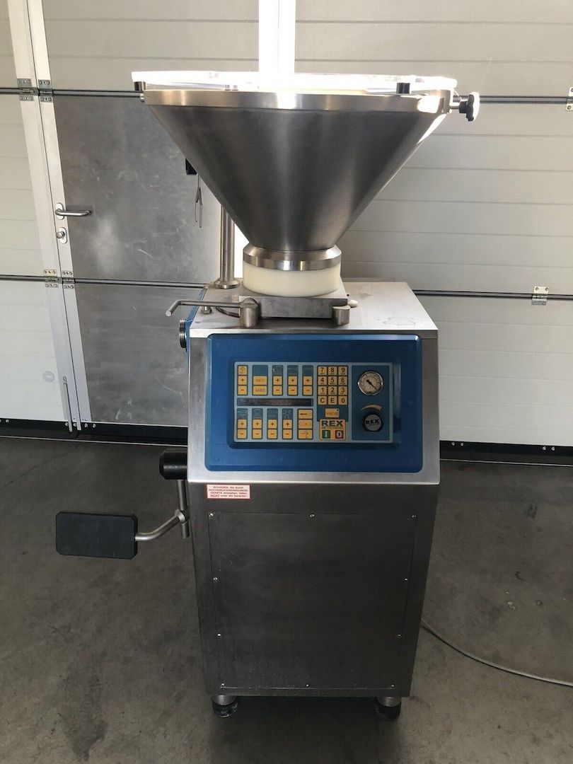 Vakuumfüller Rex RVF50 Wurstfüller Metzgerei Füllmaschine Abfüller
