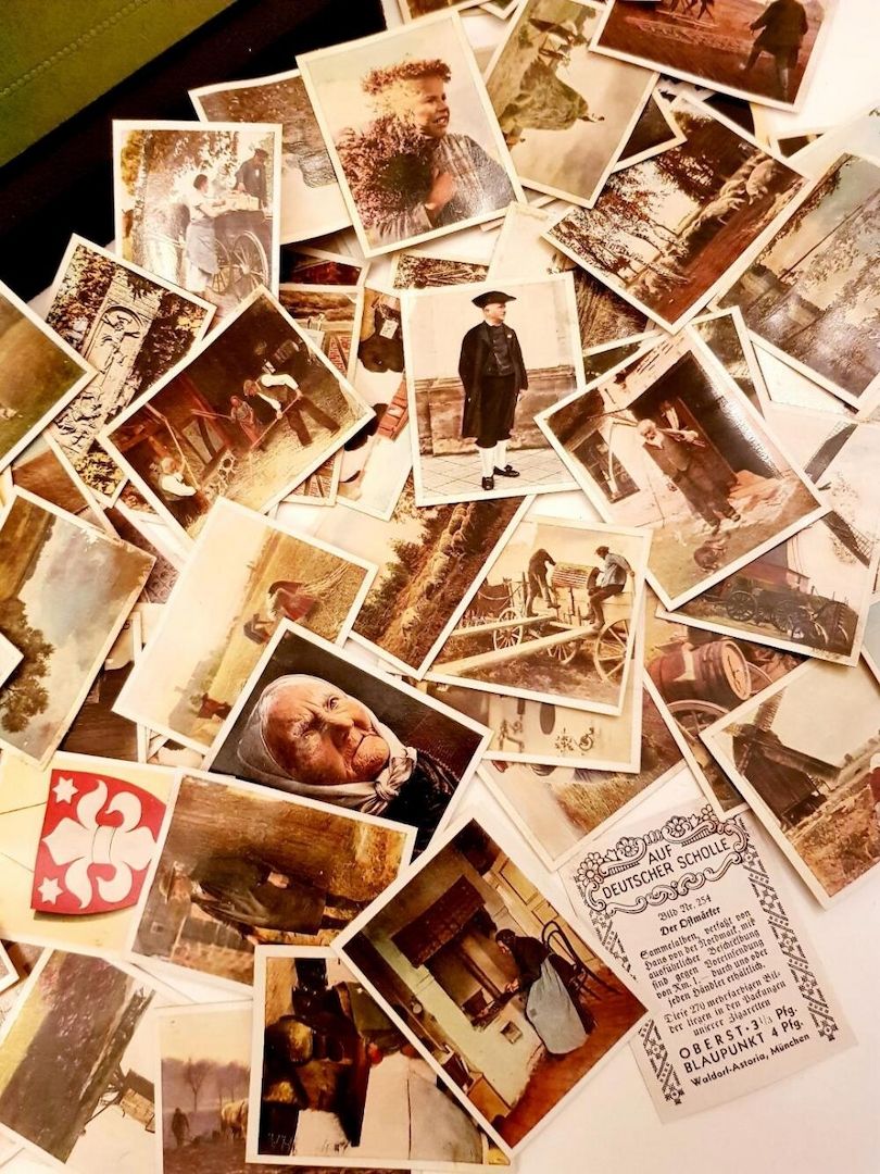 Sammelalbum ,,Auf Deutscher Scholle 1935er Jahre mit 268 Bildern