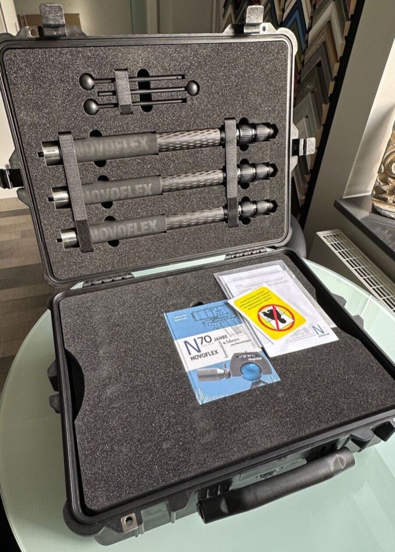 Novoflex Stativkoffer Limited Edition 70 Jahre