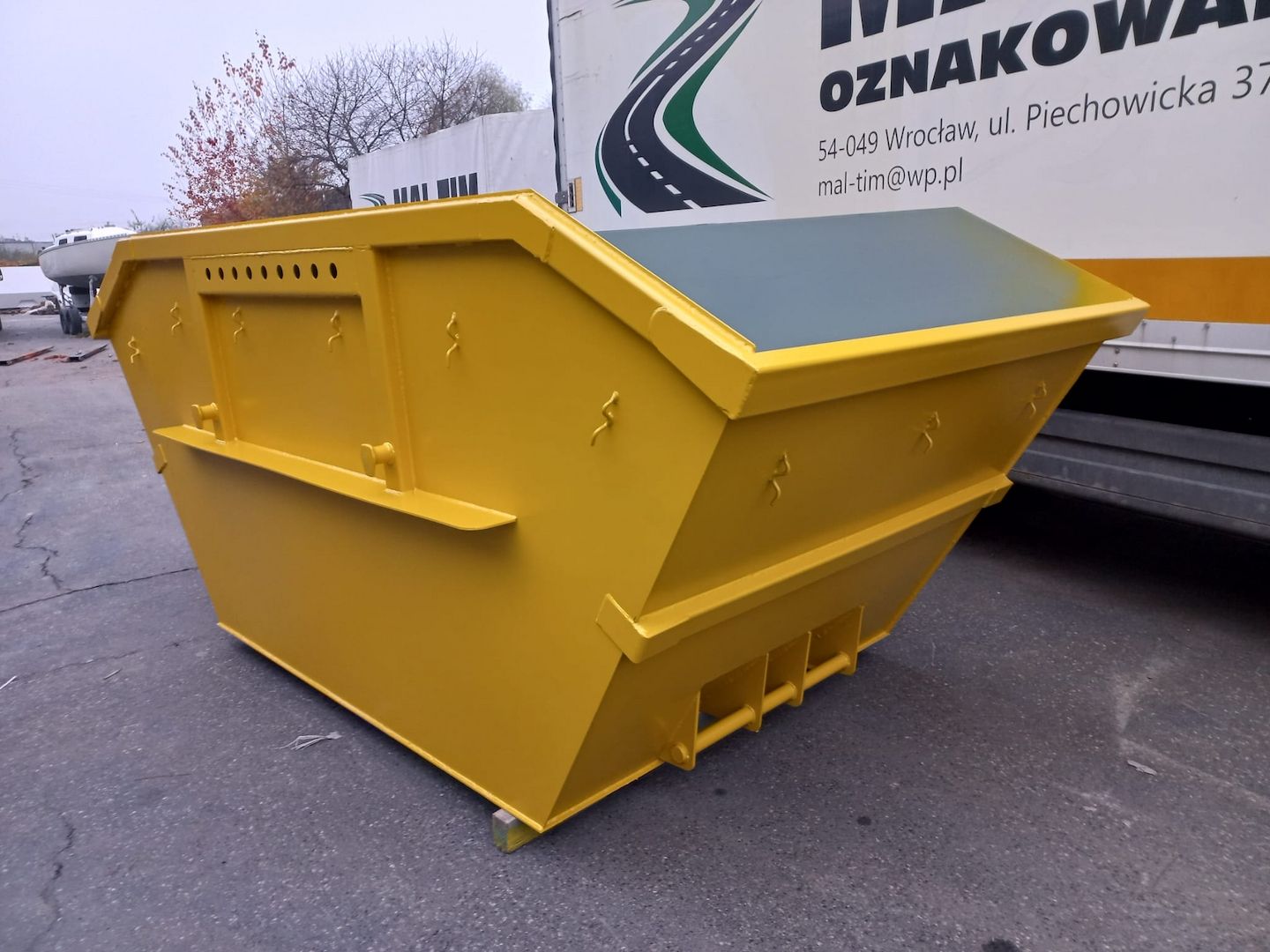 SYMMETRISCH Absetzcontainer Muldencontainer DIN 30720-1 alle Größen