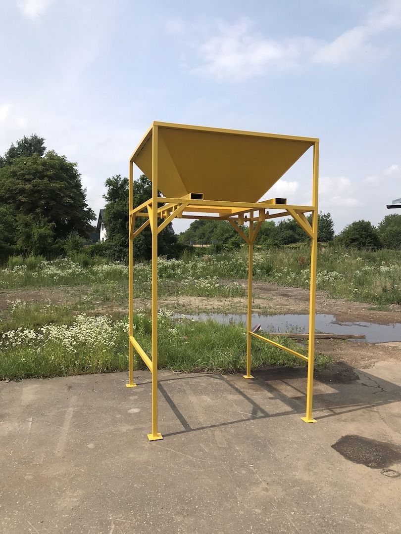 Stahltrichter/Befülltrichter zum Befüllen von Big-Bag