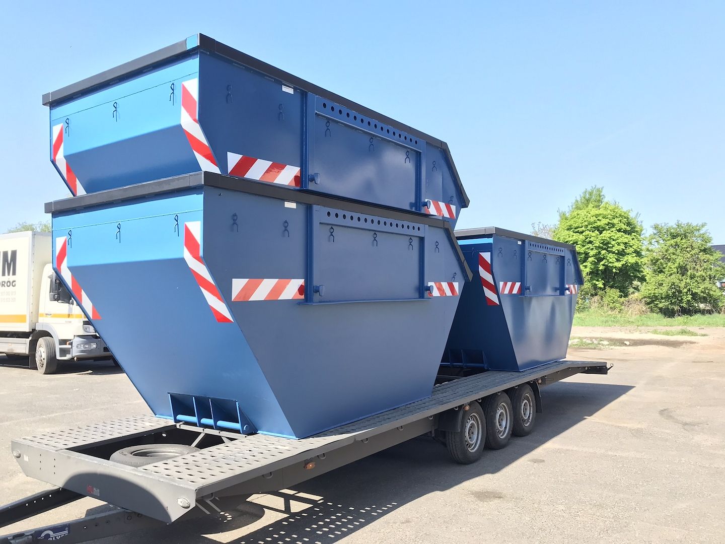 7m3 OFFEN Absetzcontainer Muldencontainer DIN 30730-1