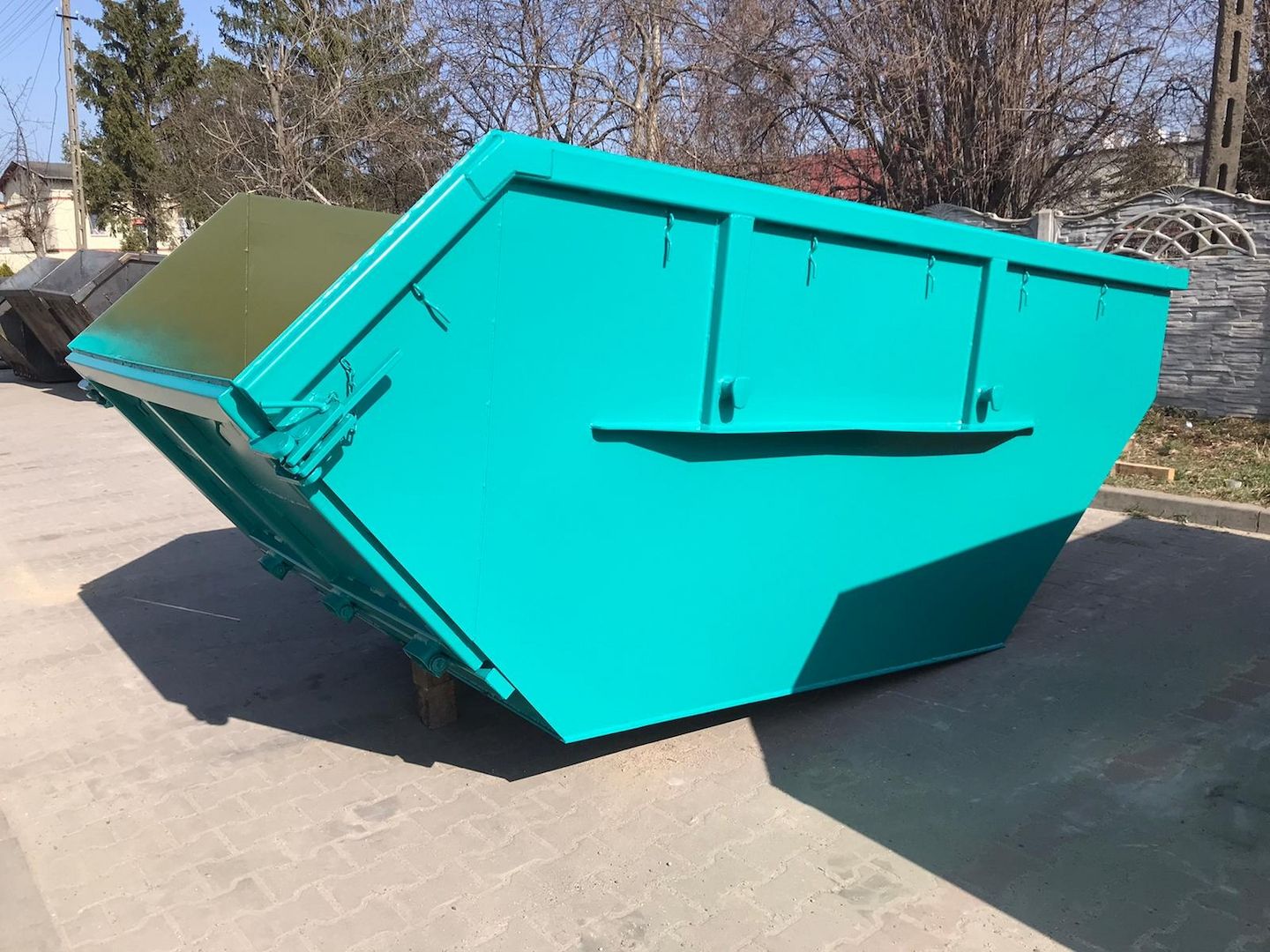 7m3 KLAPPEN Absetzcontainer Muldencontainer DIN 30720-1