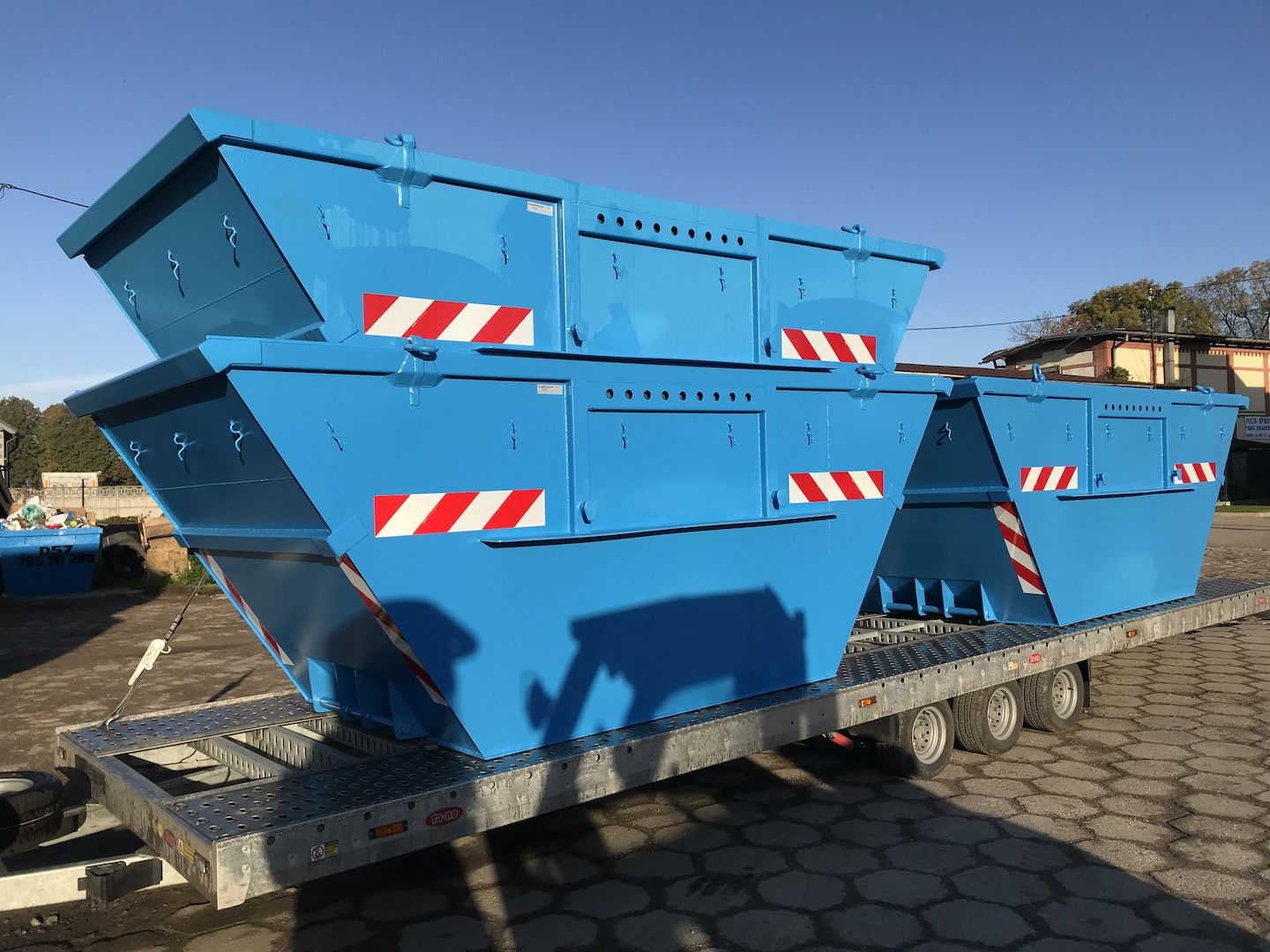 7m3 KRAN Absetzcontainer Muldencontainer DIN 30720-1 7m3 KRAN Absetzcontainer Muldencontainer DIN 30720-1