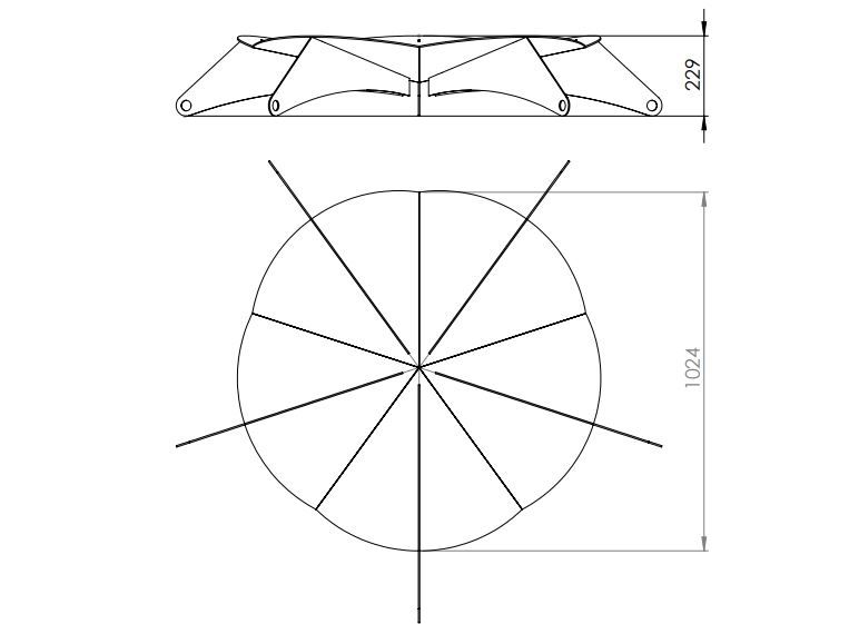 Gartenherd Feuerstelle Nummer 1 Runder Tisch aus Stahl lackiert hitzebeständig