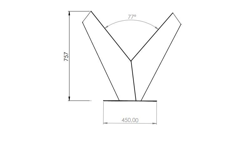 Gartenherd Feuerstelle Nummer 2 Victoria aus Stahl lackiert hitzebeständig