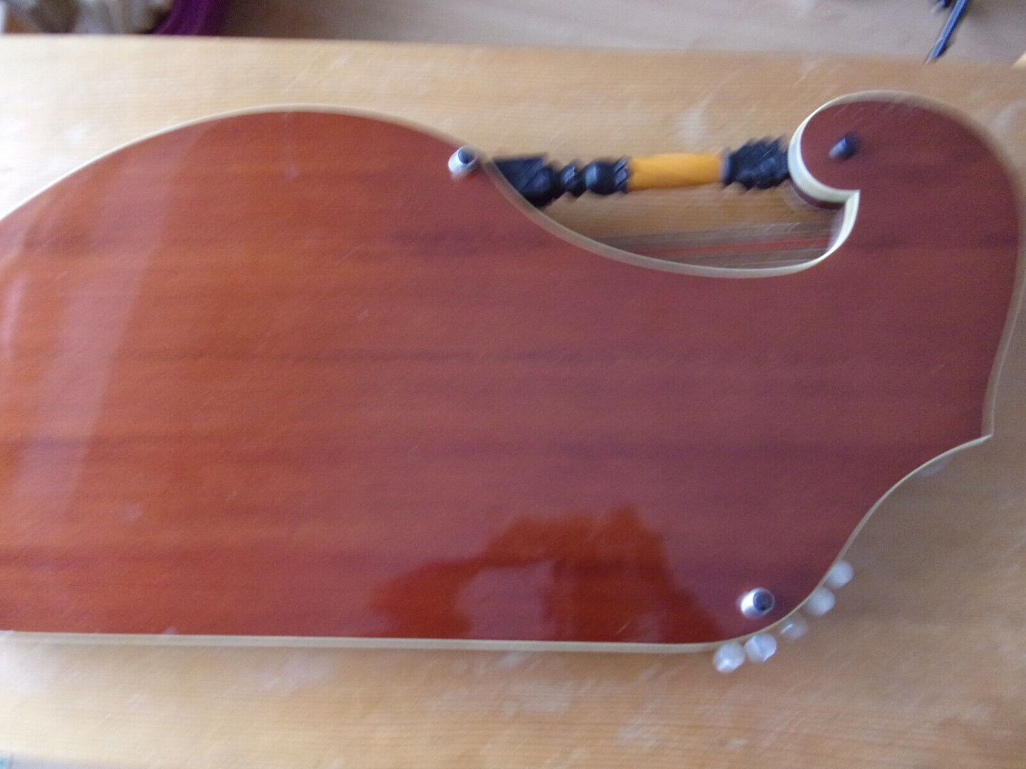 Wünsche Harfenzither, 40-saitig, Griffbrett neu